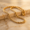 Castemark Rope Chain 14K - Gold Jewelry